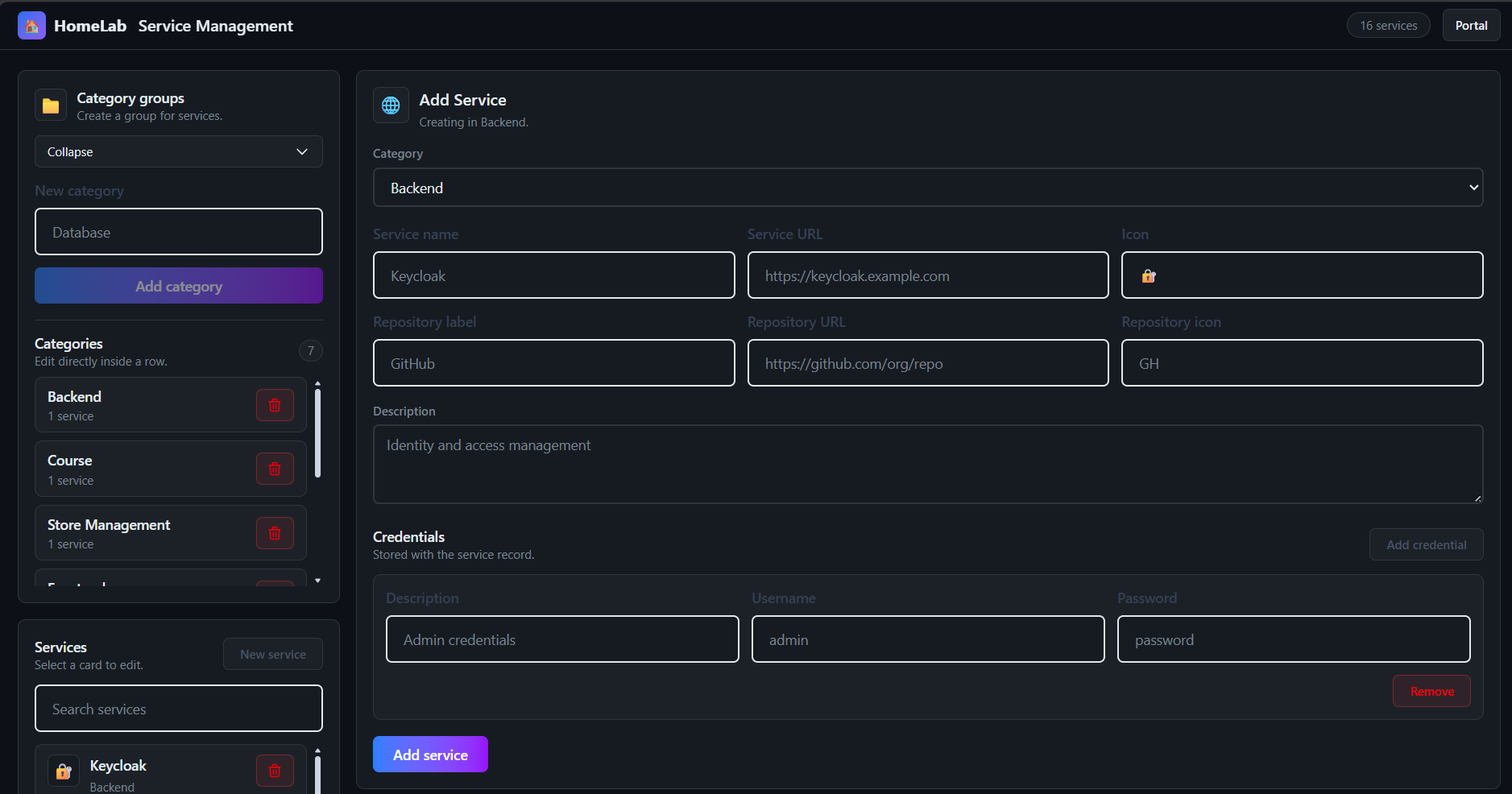 Portal Client demo 3